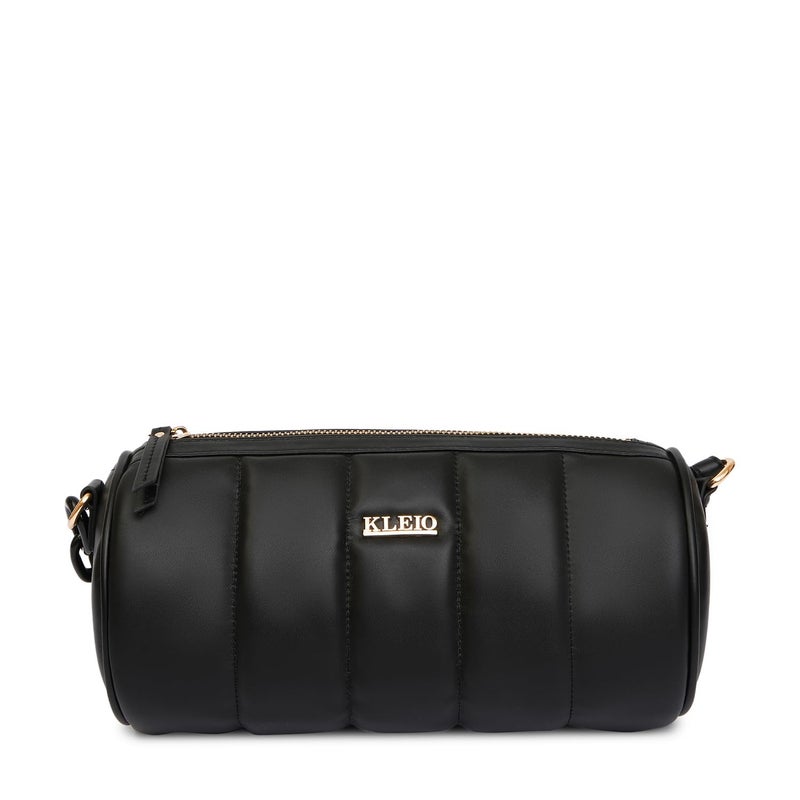 KLEIO Vegan Leather Quilted Crossbody Sling Bag for Women and Girls - Image 4